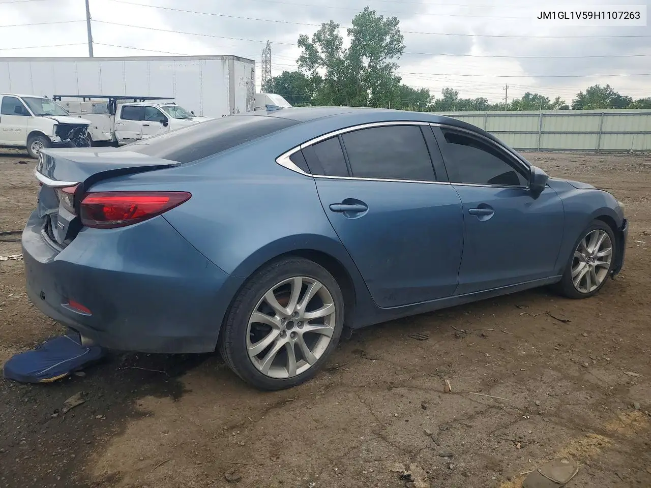 2017 Mazda 6 Touring VIN: JM1GL1V59H1107263 Lot: 56347436