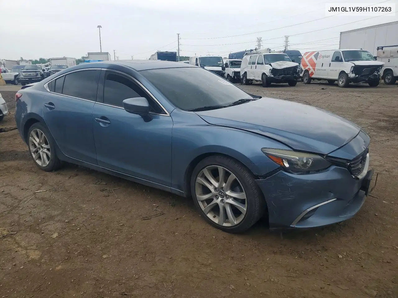 2017 Mazda 6 Touring VIN: JM1GL1V59H1107263 Lot: 56347436
