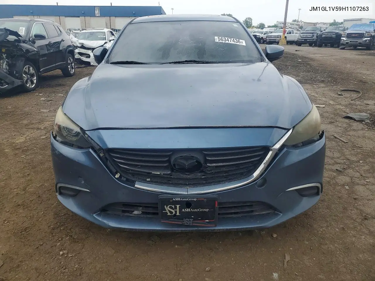 2017 Mazda 6 Touring VIN: JM1GL1V59H1107263 Lot: 56347436