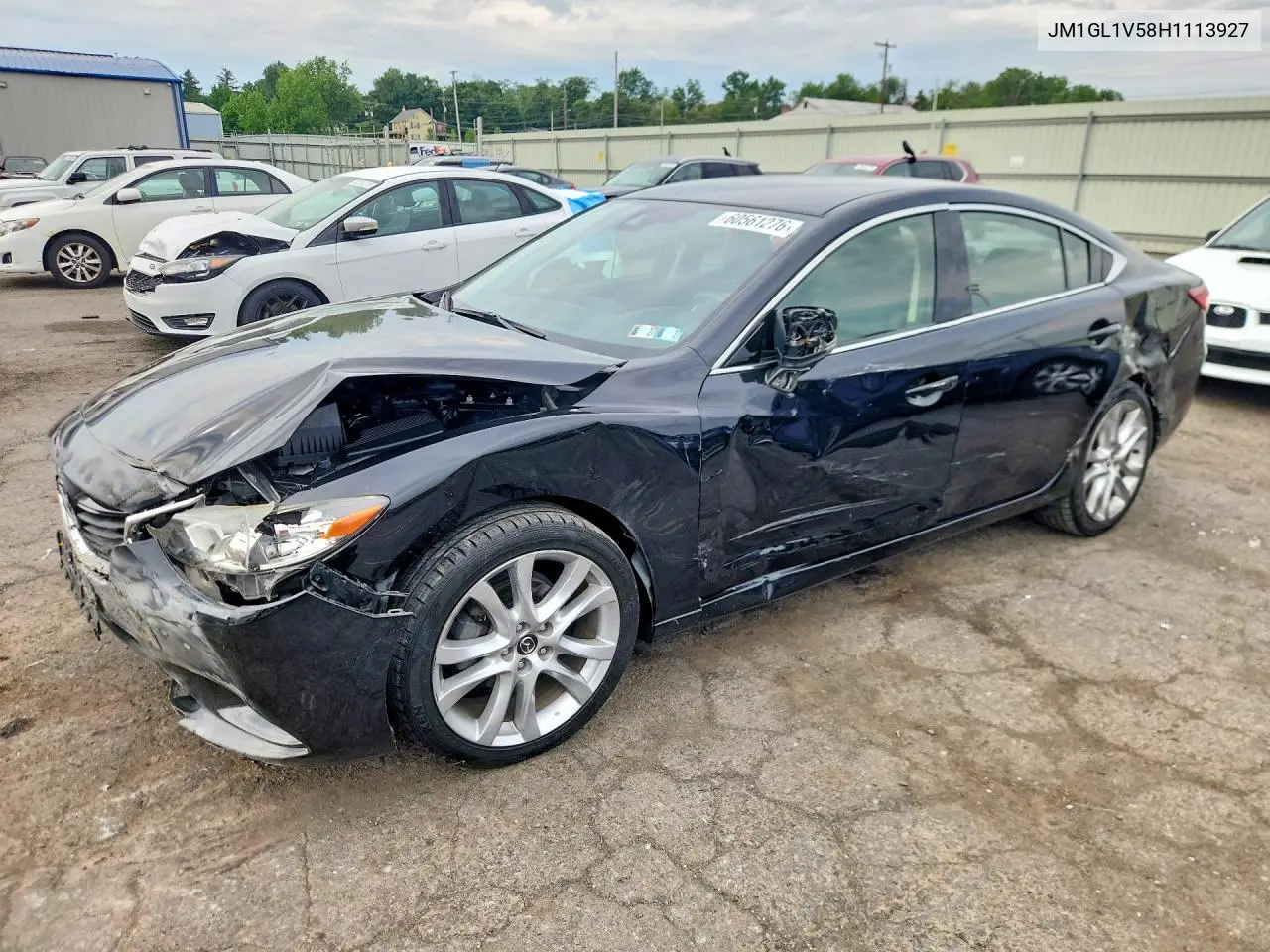2017 Mazda 6 Touring VIN: JM1GL1V58H1113927 Lot: 60561276