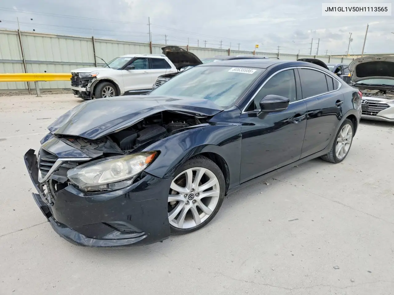 2017 Mazda 6 Touring VIN: JM1GL1V50H1113565 Lot: 60638886