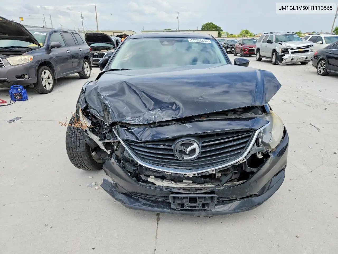 2017 Mazda 6 Touring VIN: JM1GL1V50H1113565 Lot: 60638886