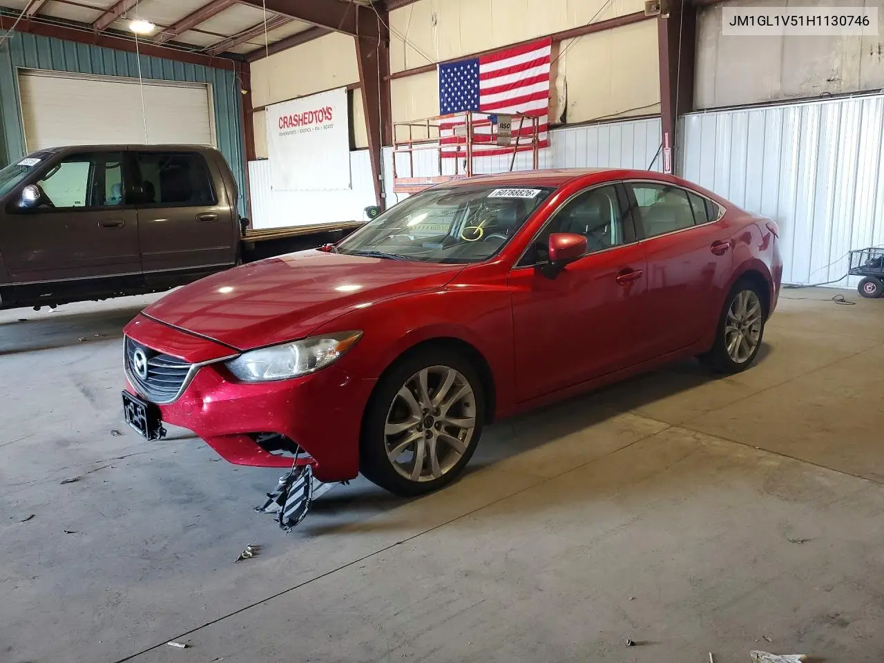 2017 Mazda 6 Touring VIN: JM1GL1V51H1130746 Lot: 60788826