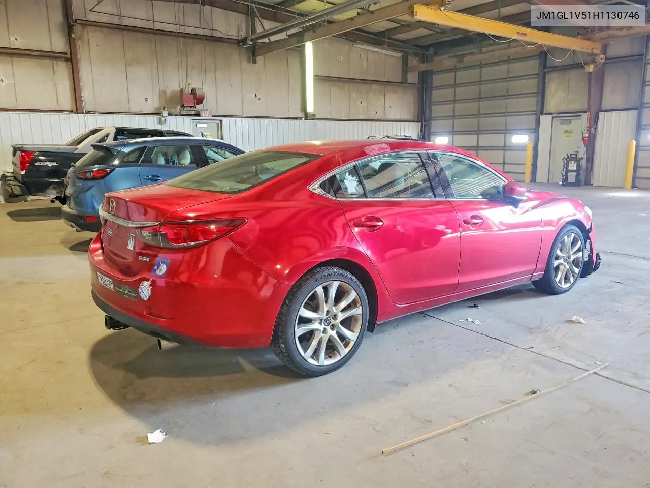 2017 Mazda 6 Touring VIN: JM1GL1V51H1130746 Lot: 60788826