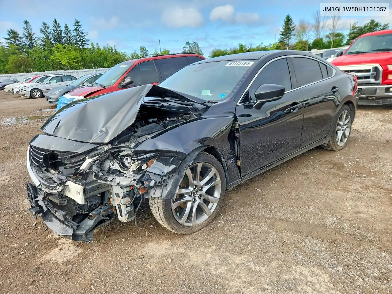 2017 Mazda 6 Grand Touring VIN: JM1GL1W50H1101057 Lot: 61123796