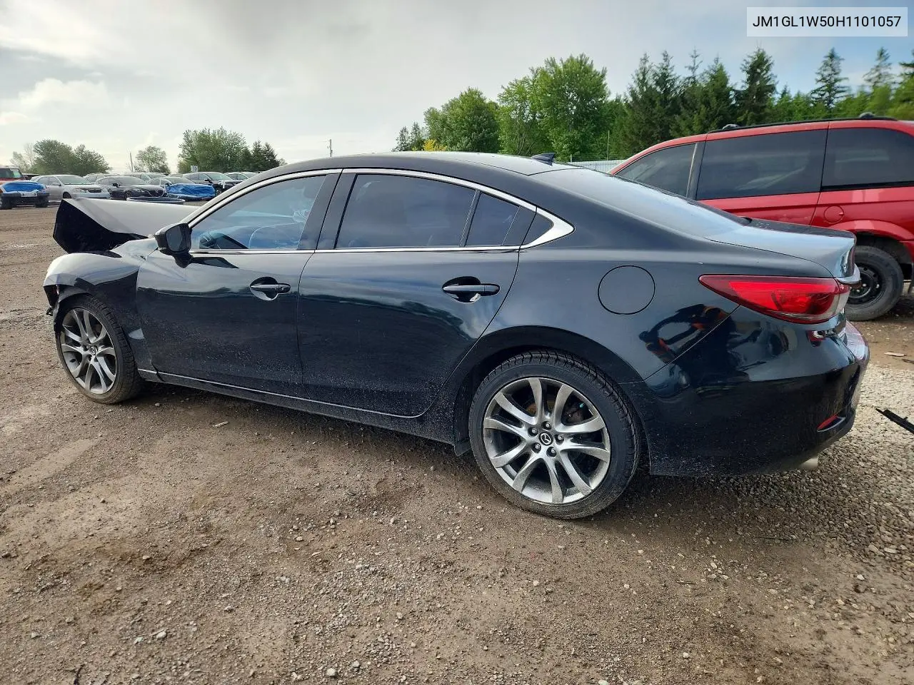 2017 Mazda 6 Grand Touring VIN: JM1GL1W50H1101057 Lot: 61123796