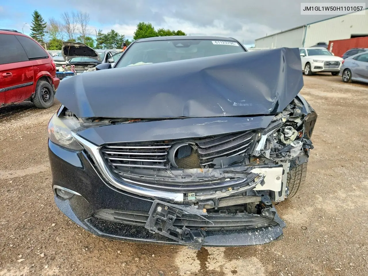 2017 Mazda 6 Grand Touring VIN: JM1GL1W50H1101057 Lot: 61123796
