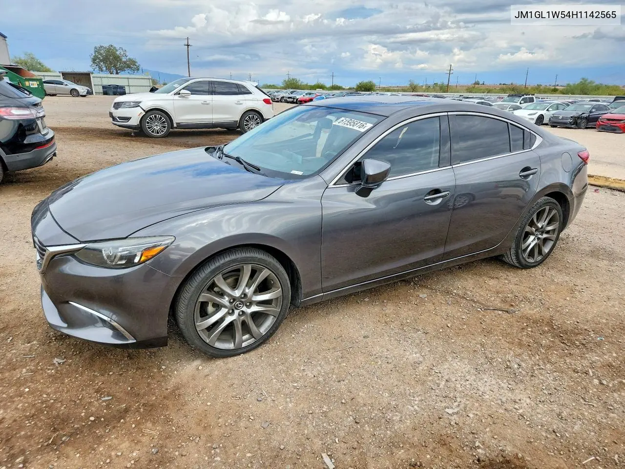 2017 Mazda 6 Grand Touring VIN: JM1GL1W54H1142565 Lot: 61595816