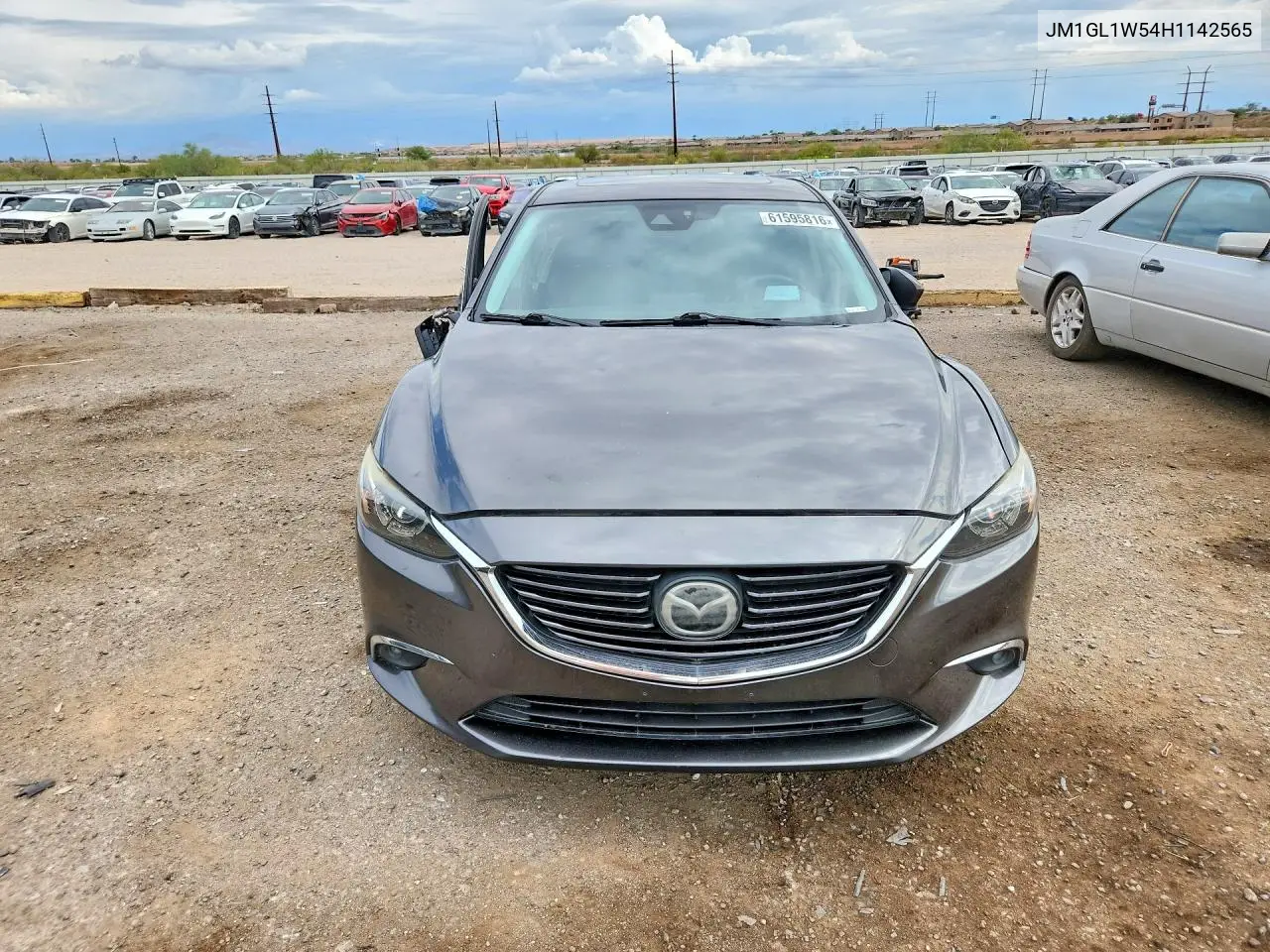 2017 Mazda 6 Grand Touring VIN: JM1GL1W54H1142565 Lot: 61595816