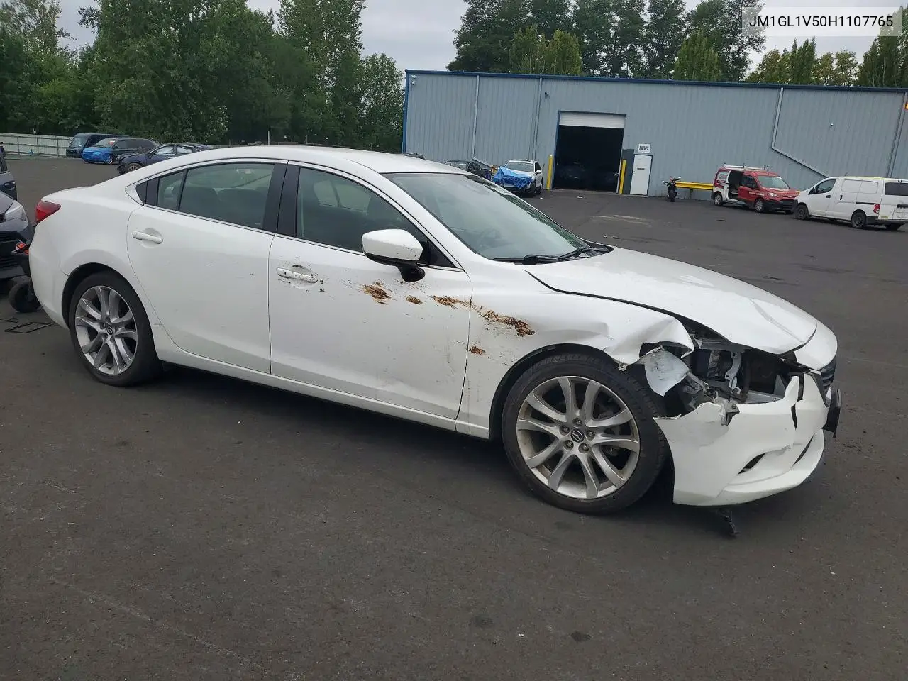 2017 Mazda 6 Touring VIN: JM1GL1V50H1107765 Lot: 61623366