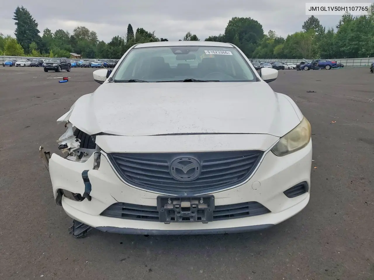 2017 Mazda 6 Touring VIN: JM1GL1V50H1107765 Lot: 61623366