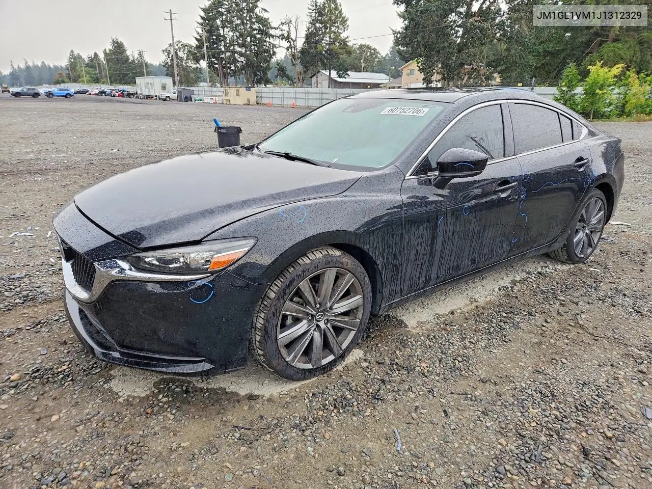 2018 Mazda 6 Touring VIN: JM1GL1VM1J1312329 Lot: 60752706