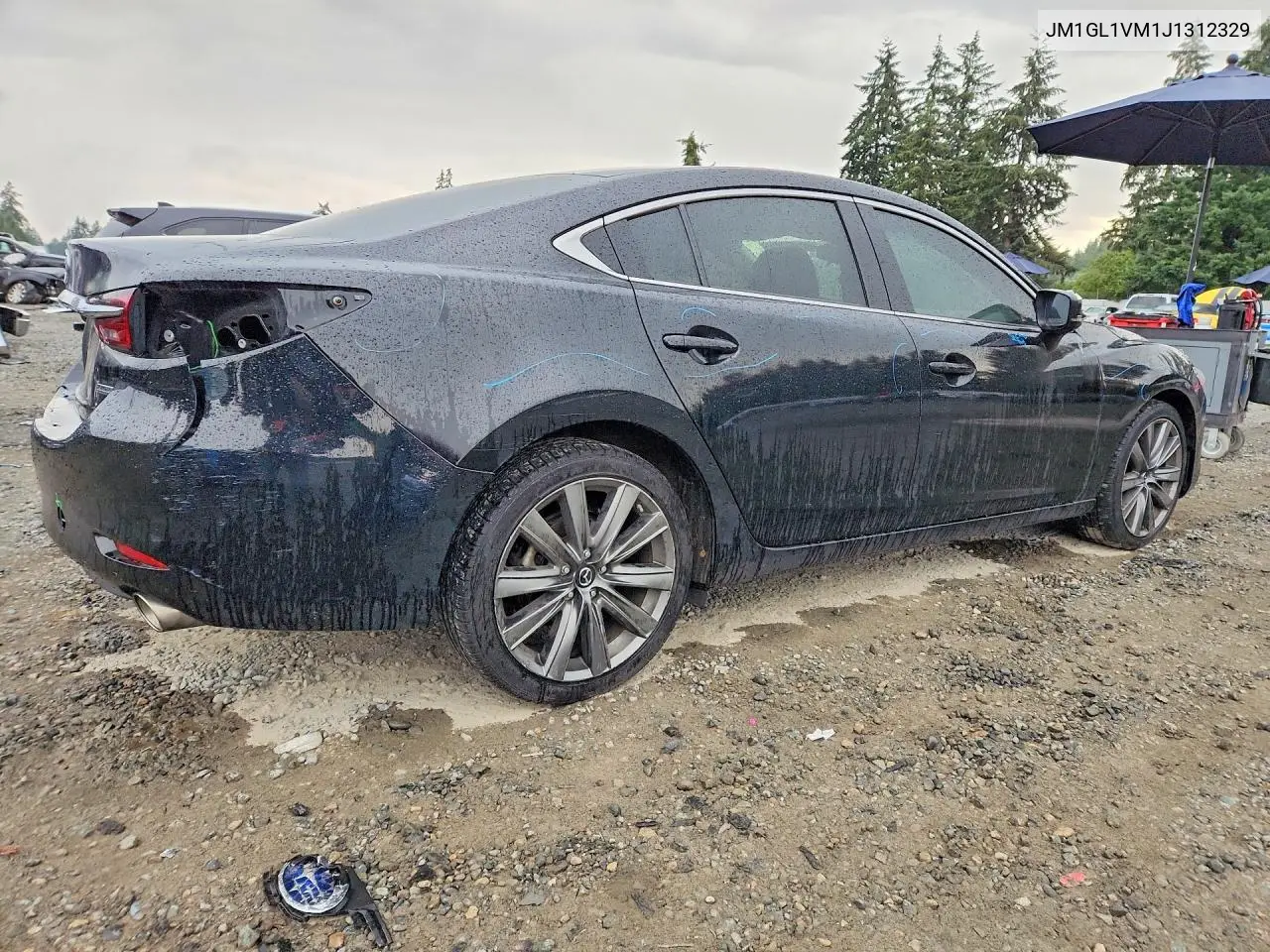 2018 Mazda 6 Touring VIN: JM1GL1VM1J1312329 Lot: 60752706