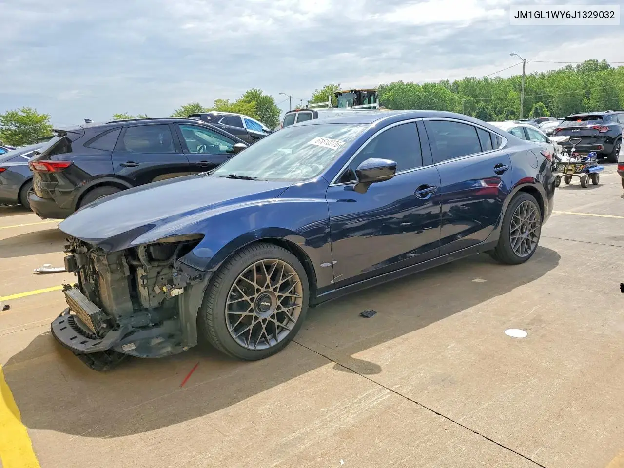 2018 Mazda 6 Grand Touring Reserve VIN: JM1GL1WY6J1329032 Lot: 61610276