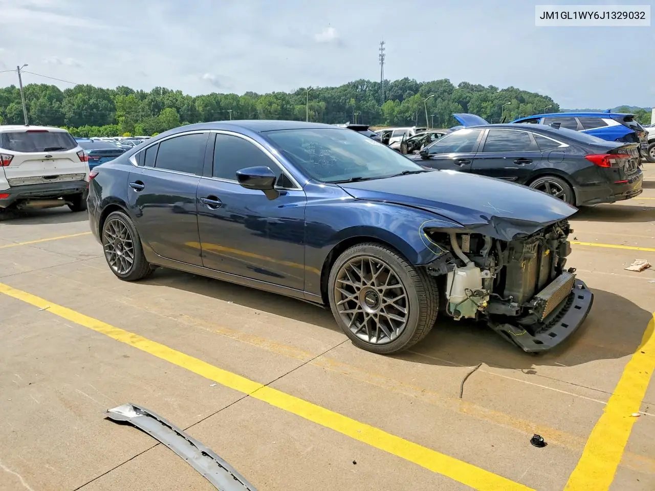 2018 Mazda 6 Grand Touring Reserve VIN: JM1GL1WY6J1329032 Lot: 61610276