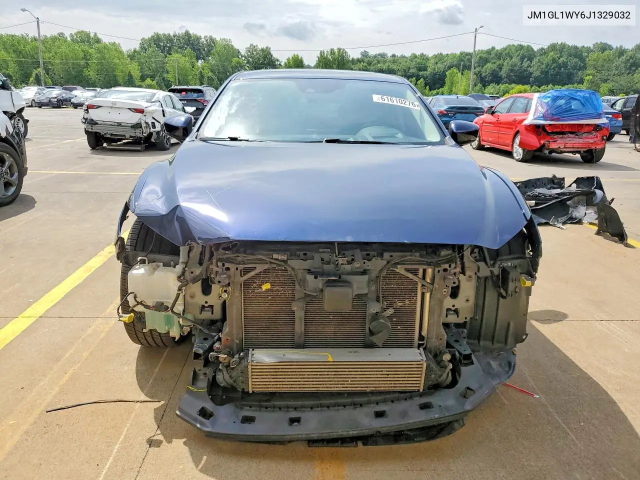 2018 Mazda 6 Grand Touring Reserve VIN: JM1GL1WY6J1329032 Lot: 61610276
