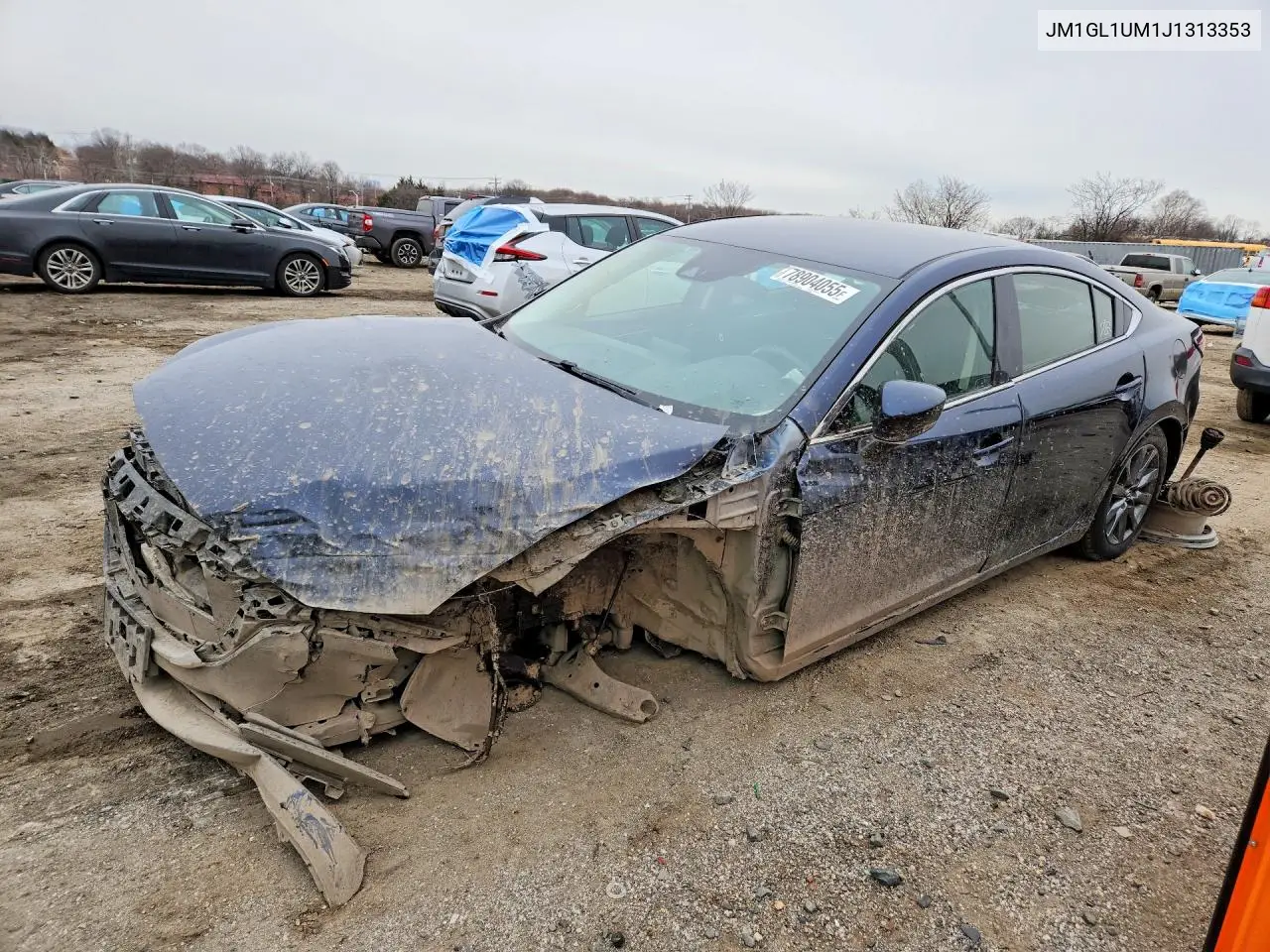 JM1GL1UM1J1313353 2018 Mazda 6 Sport