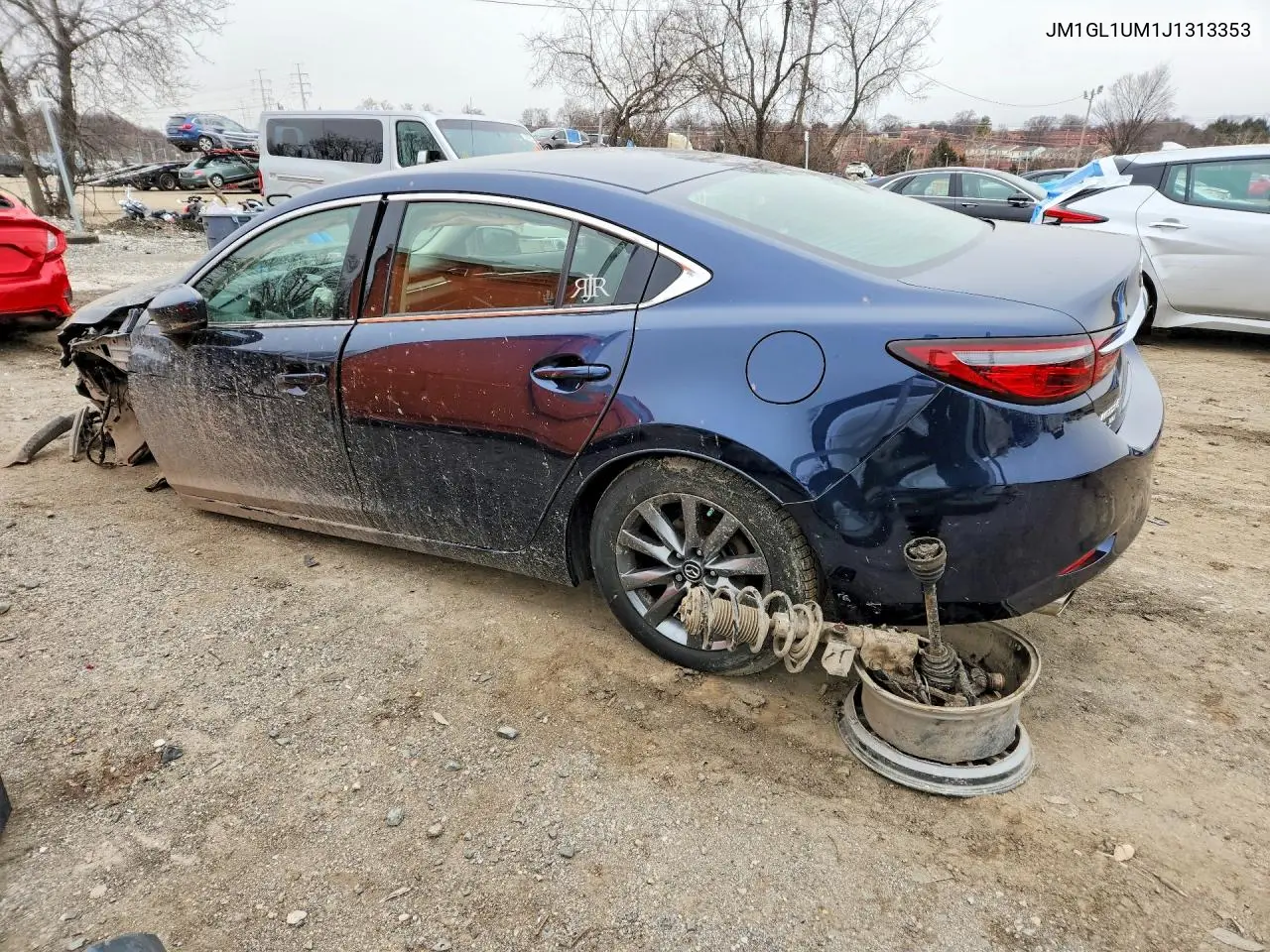 JM1GL1UM1J1313353 2018 Mazda 6 Sport