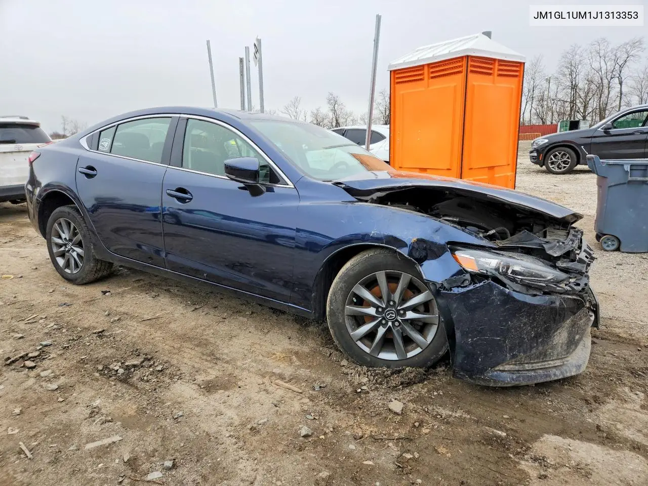 JM1GL1UM1J1313353 2018 Mazda 6 Sport