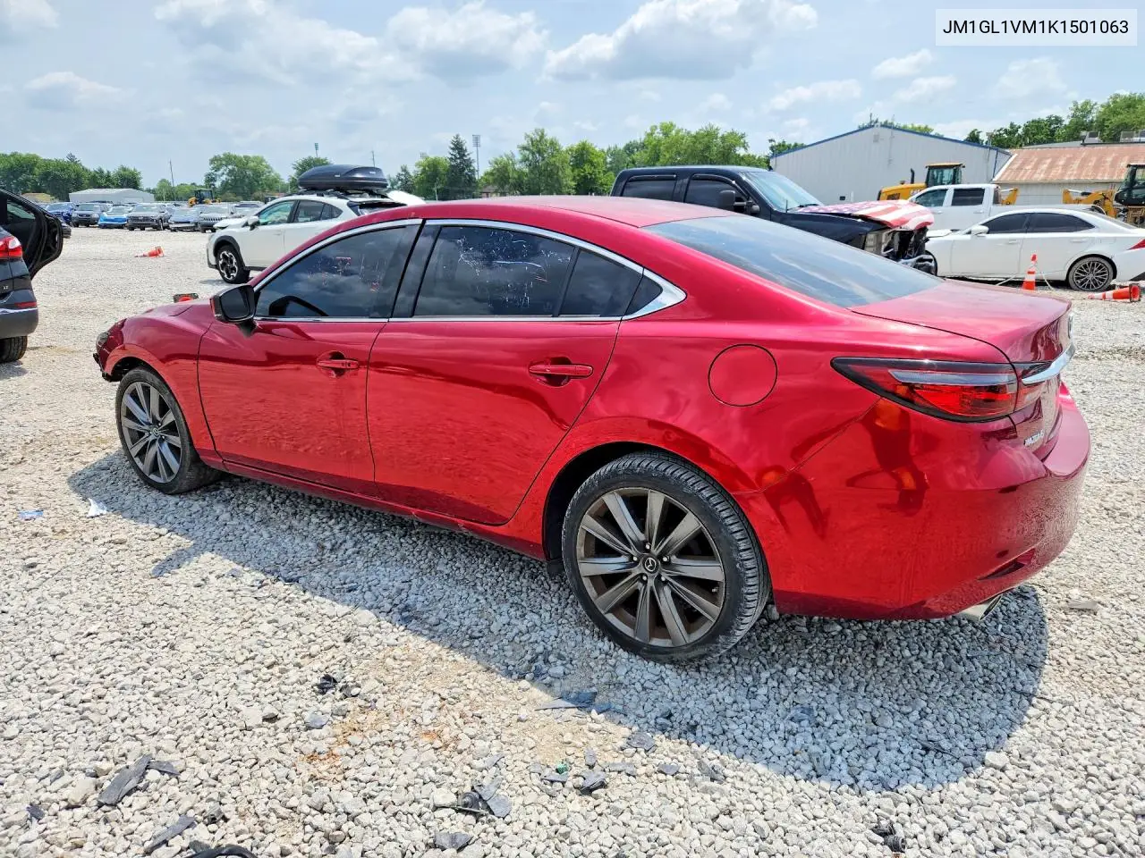 2019 Mazda 6 Touring VIN: JM1GL1VM1K1501063 Lot: 61588476