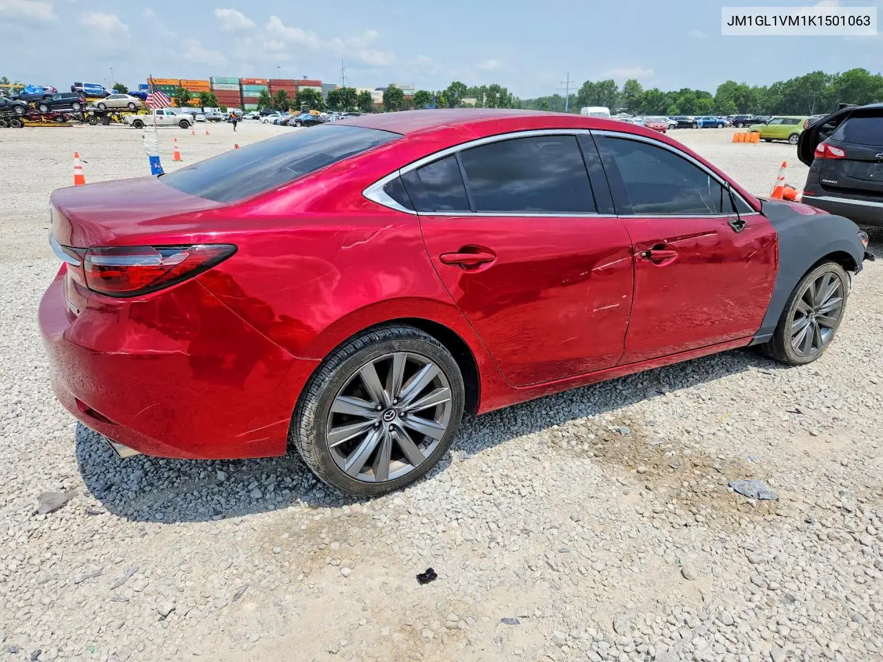 2019 Mazda 6 Touring VIN: JM1GL1VM1K1501063 Lot: 61588476