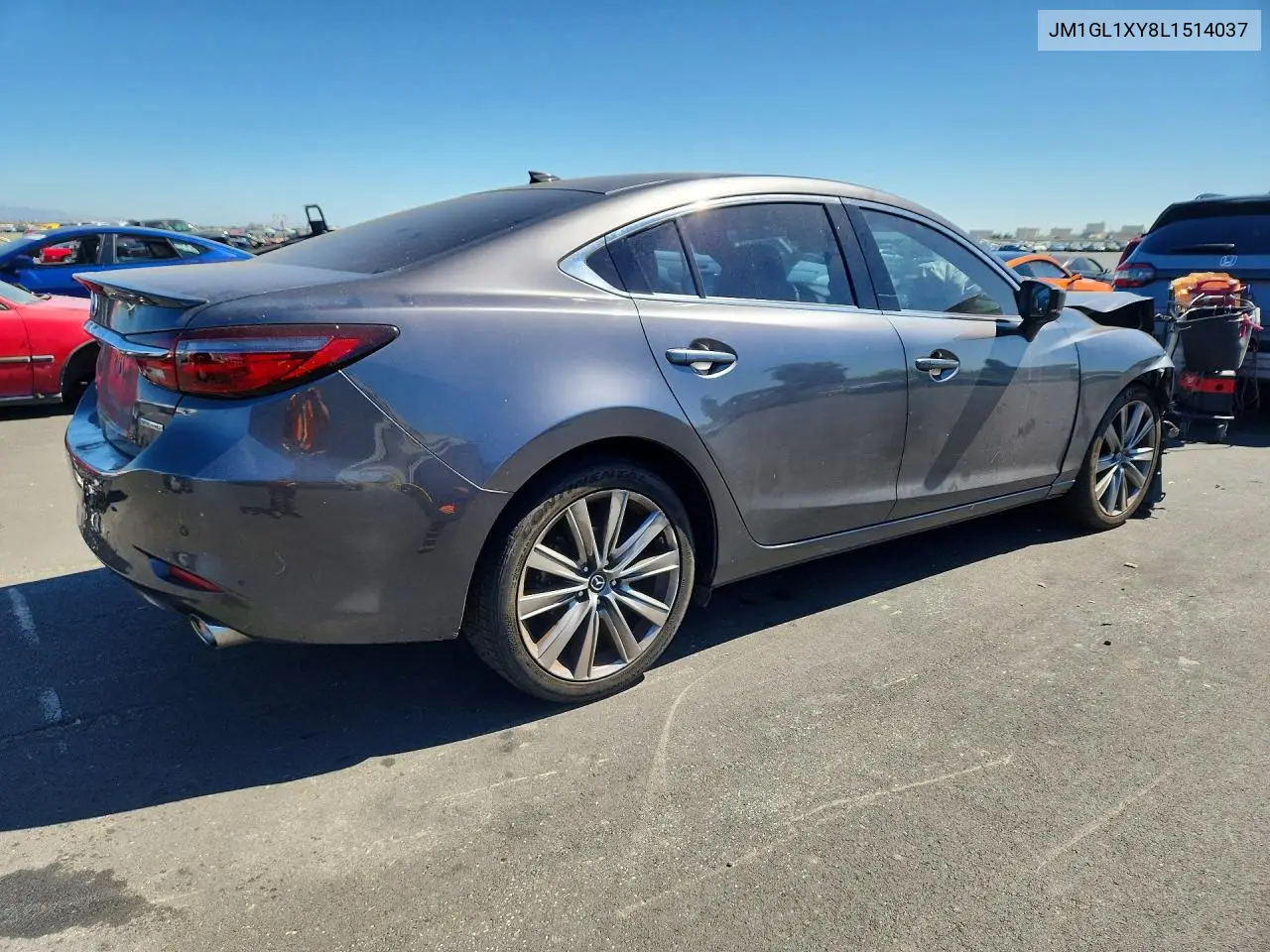 2020 Mazda 6 Signature VIN: JM1GL1XY8L1514037 Lot: 60892566