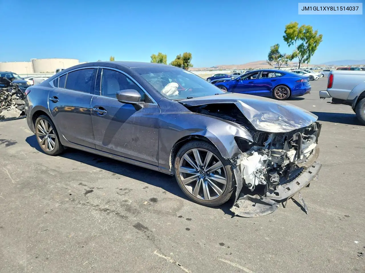 2020 Mazda 6 Signature VIN: JM1GL1XY8L1514037 Lot: 60892566