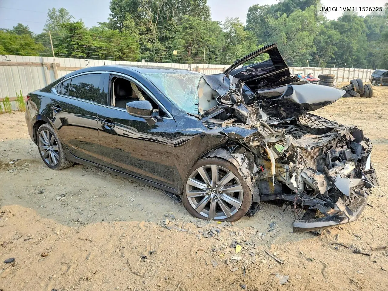 2020 Mazda 6 Touring VIN: JM1GL1VM1L1526725 Lot: 61075716