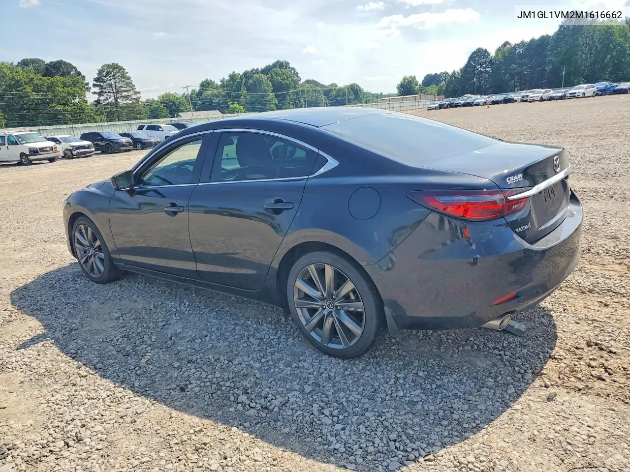 2021 Mazda 6 Touring VIN: JM1GL1VM2M1616662 Lot: 55607176