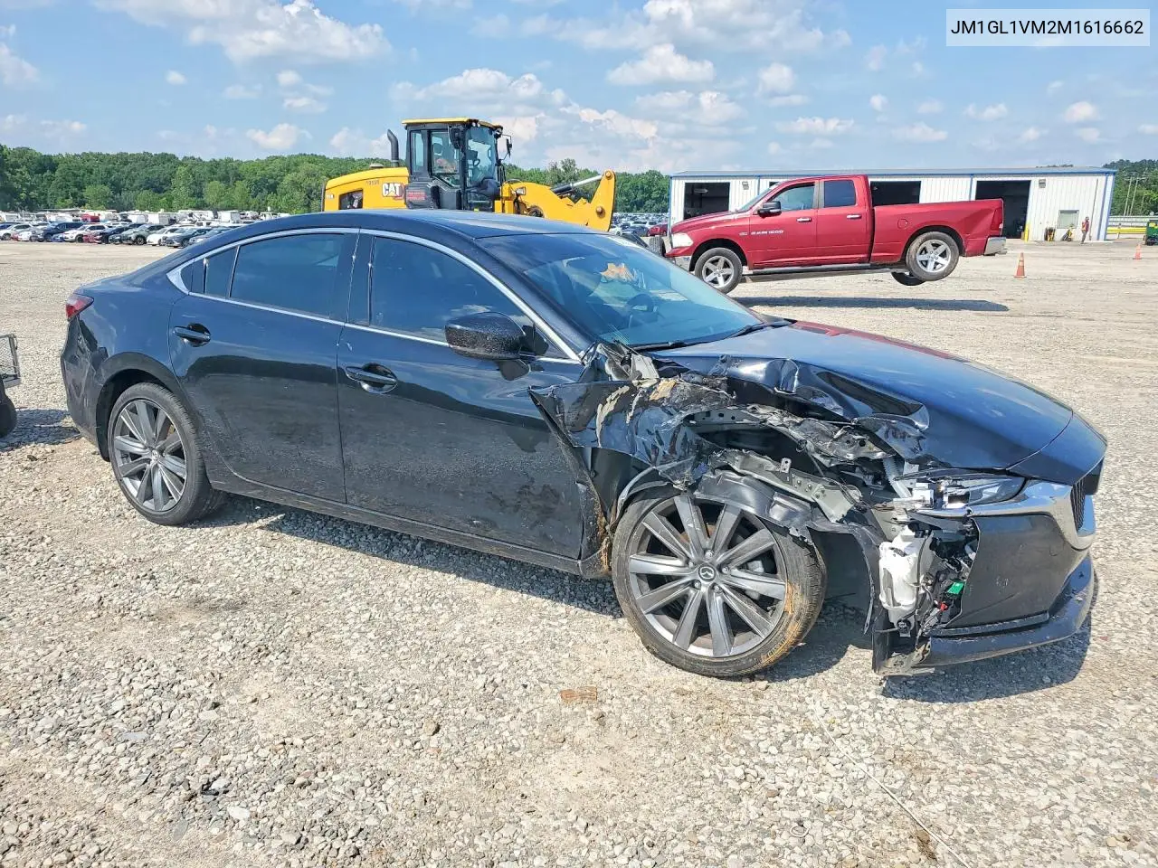 2021 Mazda 6 Touring VIN: JM1GL1VM2M1616662 Lot: 55607176