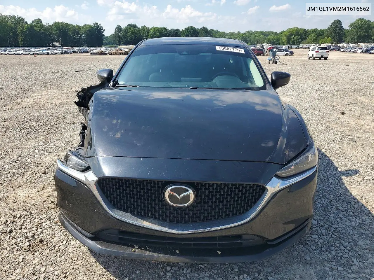 2021 Mazda 6 Touring VIN: JM1GL1VM2M1616662 Lot: 55607176