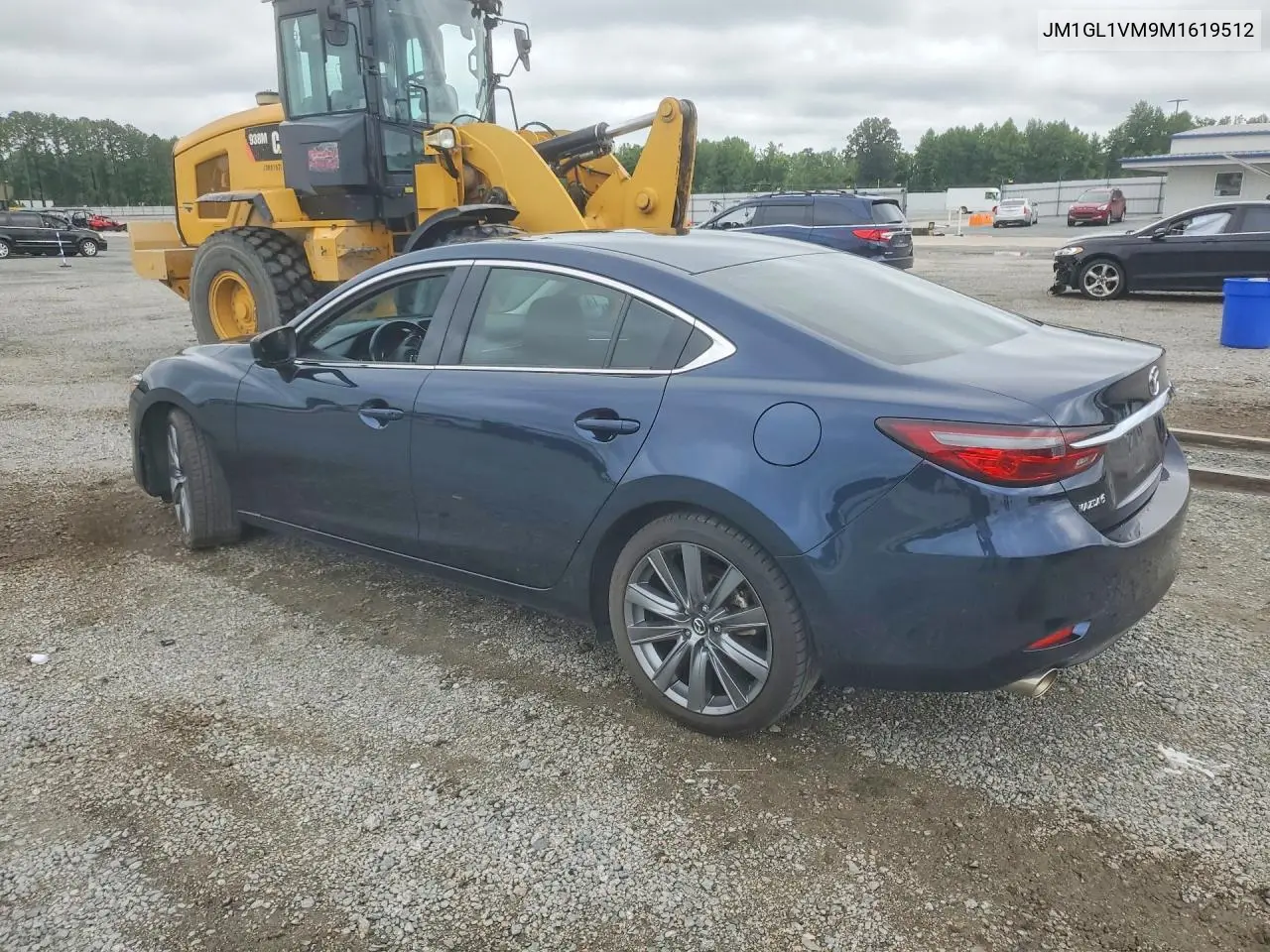 2021 Mazda 6 Touring VIN: JM1GL1VM9M1619512 Lot: 60828486