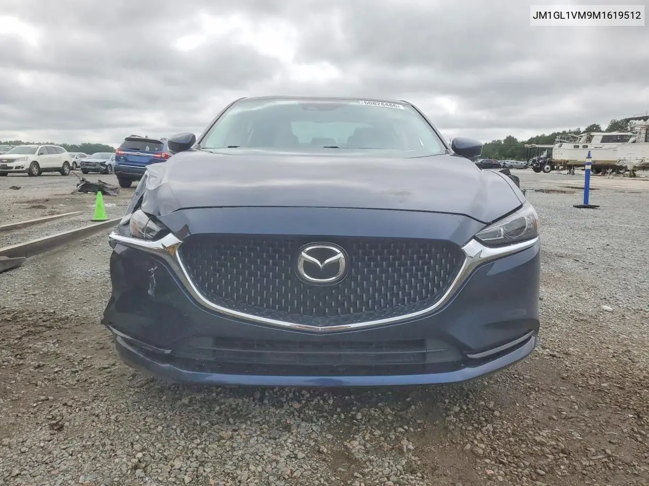 2021 Mazda 6 Touring VIN: JM1GL1VM9M1619512 Lot: 60828486