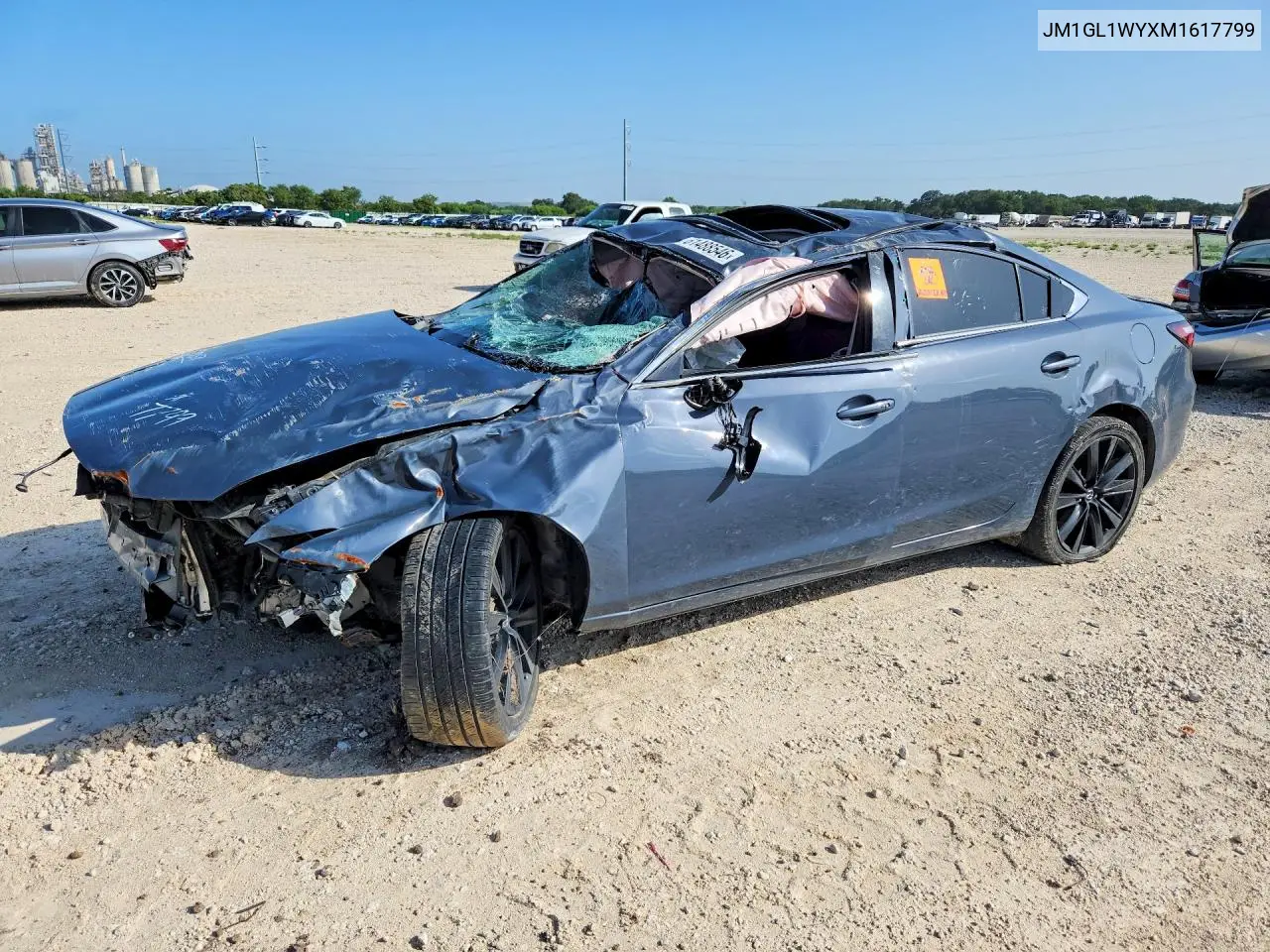 2021 Mazda 6 Grand Touring Reserve VIN: JM1GL1WYXM1617799 Lot: 61488546