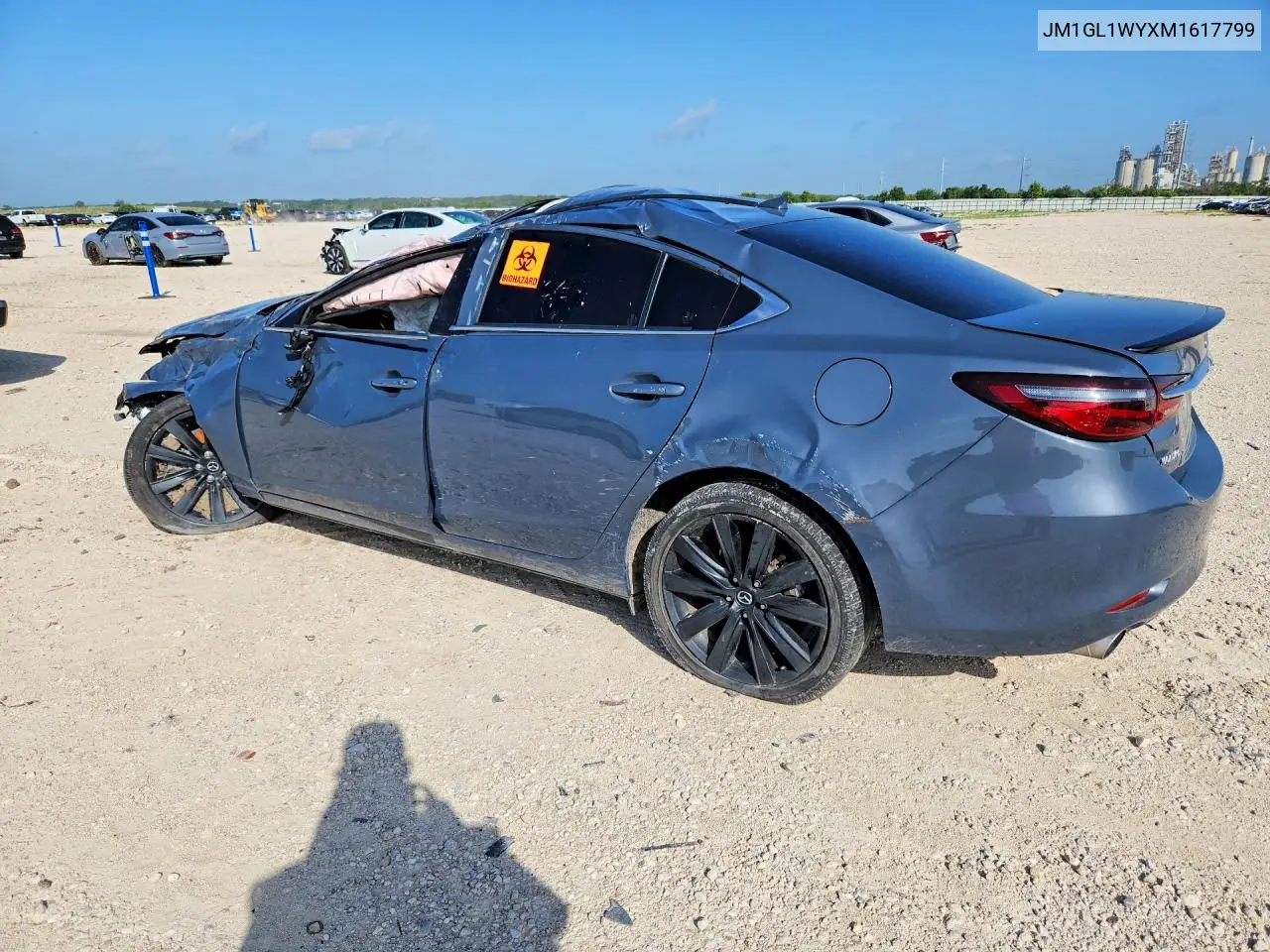 2021 Mazda 6 Grand Touring Reserve VIN: JM1GL1WYXM1617799 Lot: 61488546
