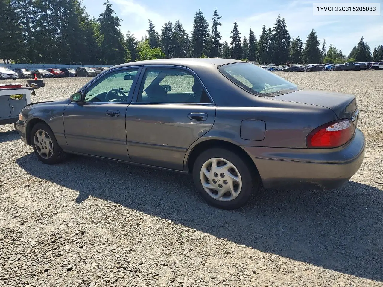 2001 Mazda 626 Es VIN: 1YVGF22C315205083 Lot: 55456136