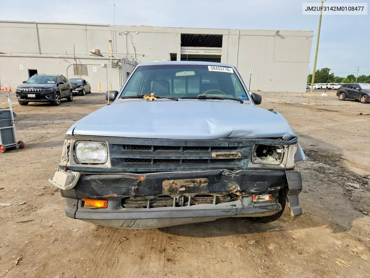 1991 Mazda B2600 Cab Plus VIN: JM2UF3142M0108477 Lot: 58453776