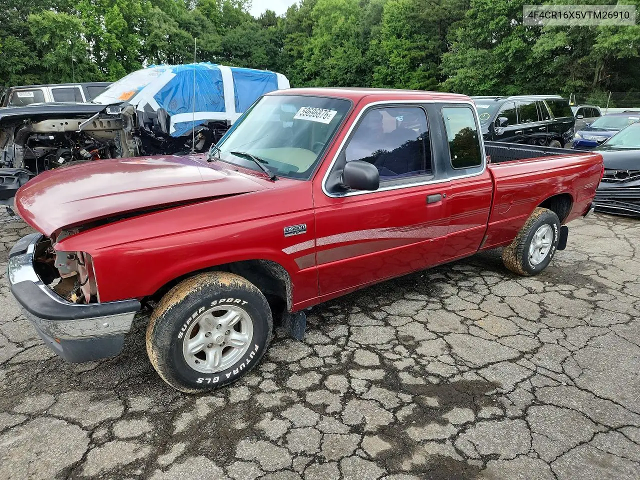 1997 Mazda B4000 Cab Plus VIN: 4F4CR16X5VTM26910 Lot: 59696876