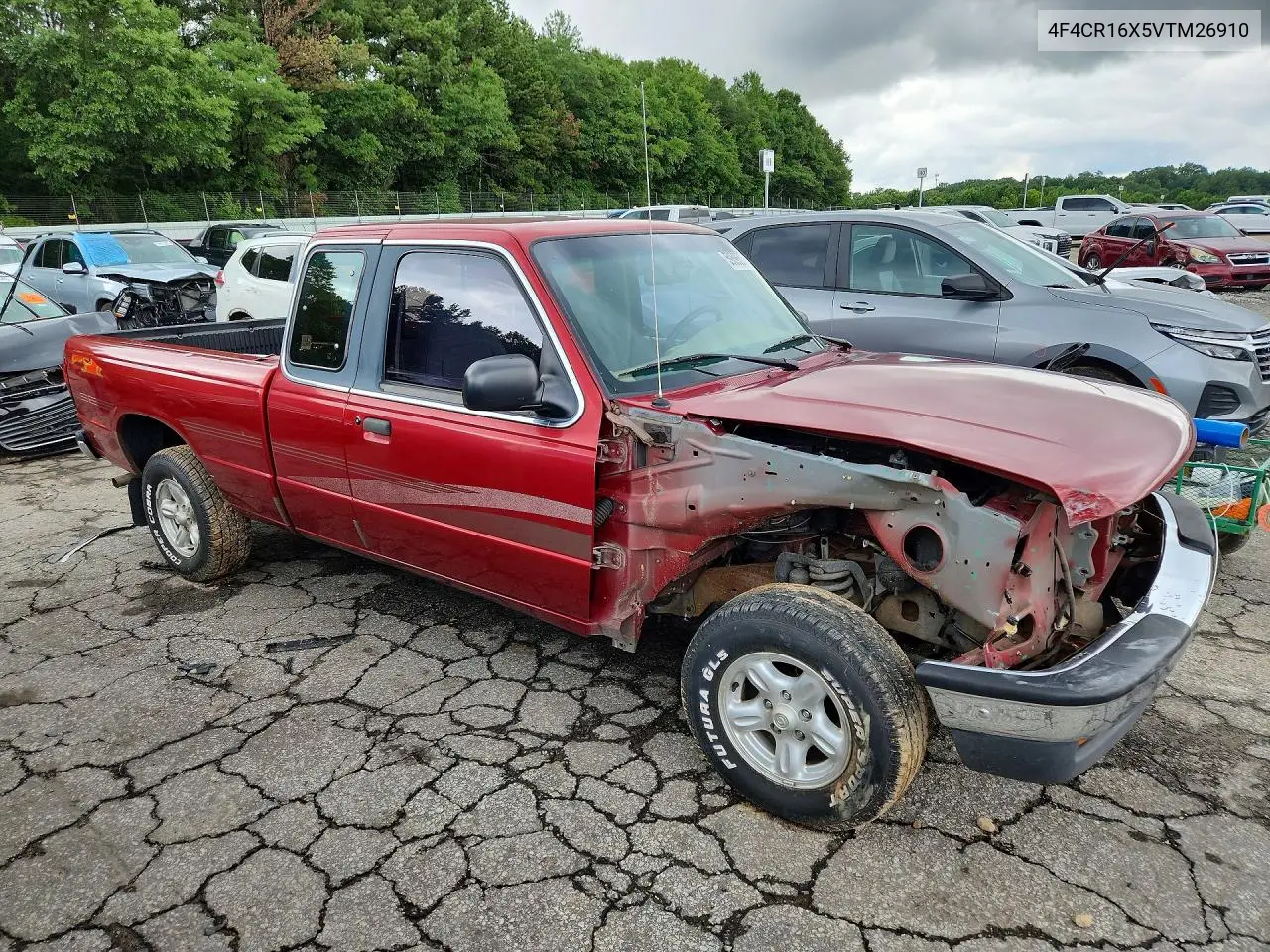 1997 Mazda B4000 Cab Plus VIN: 4F4CR16X5VTM26910 Lot: 59696876
