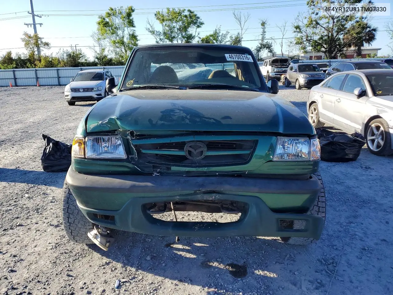 2001 Mazda B3000 VIN: 4F4YR12U81TM07330 Lot: 46700316