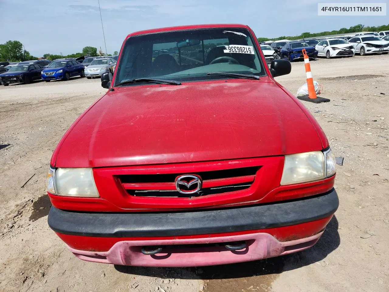 2001 Mazda B3000 Cab Plus VIN: 4F4YR16U11TM11651 Lot: 51286336