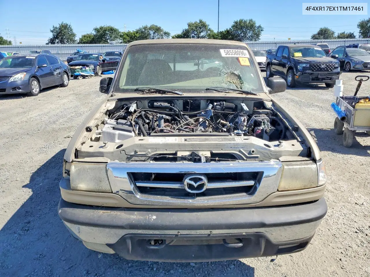 2001 Mazda B-Series Sx VIN: 4F4XR17EX1TM17461 Lot: 58558096