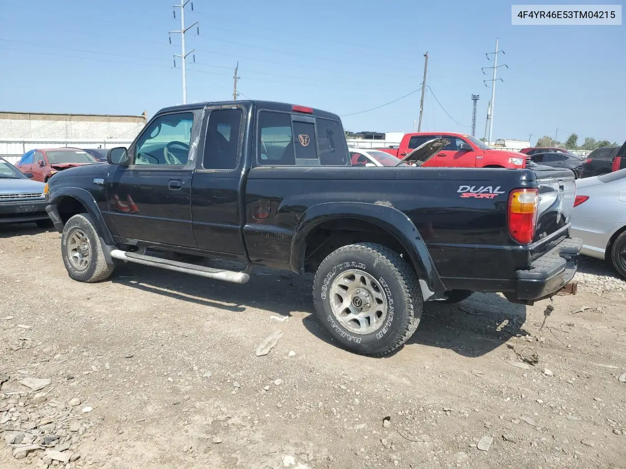 2003 Mazda B4000 Cab Plus VIN: 4F4YR46E53TM04215 Lot: 54321646