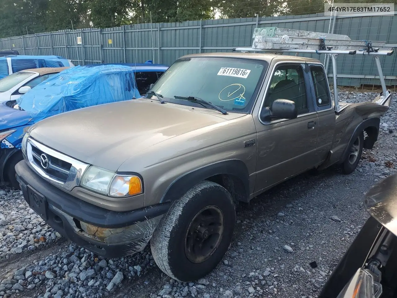 2003 Mazda B4000 VIN: 4F4YR17E83TM17652 Lot: 61119816