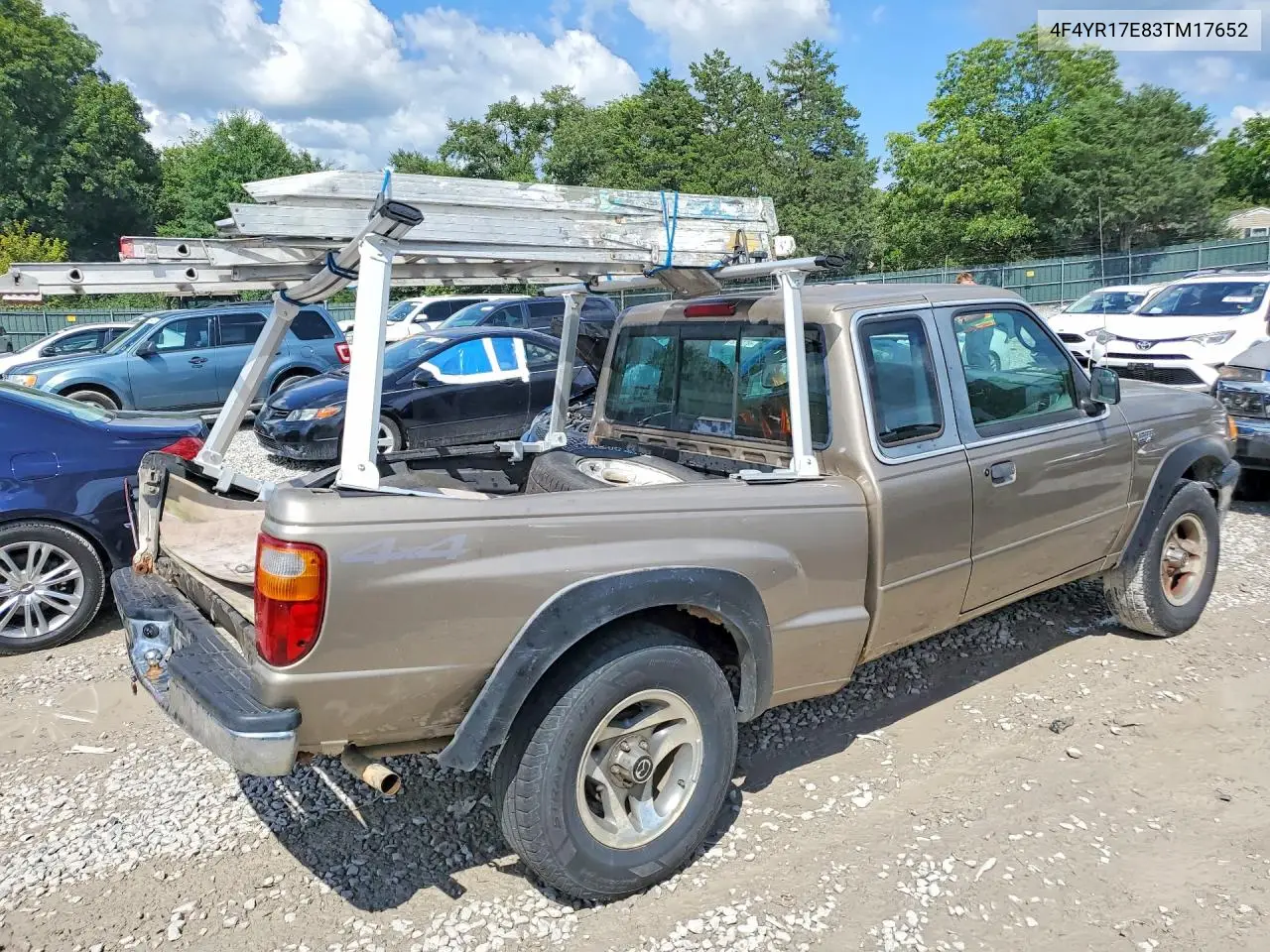 2003 Mazda B4000 VIN: 4F4YR17E83TM17652 Lot: 61119816