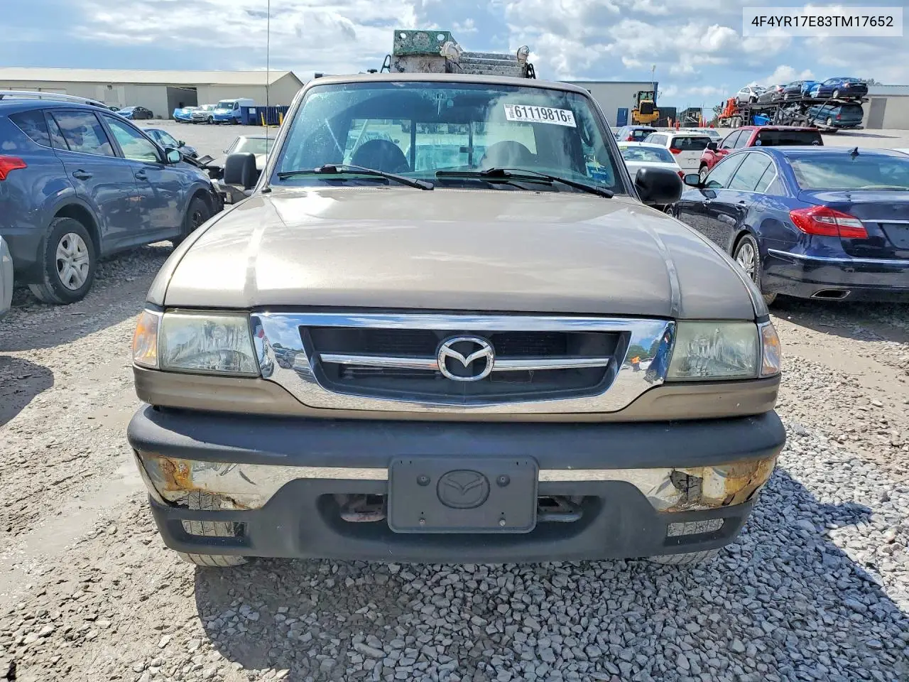 2003 Mazda B4000 VIN: 4F4YR17E83TM17652 Lot: 61119816