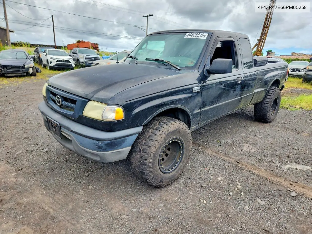 2006 Mazda B4000 Cab Plus VIN: 4F4ZR47E66PM05258 Lot: 54525516