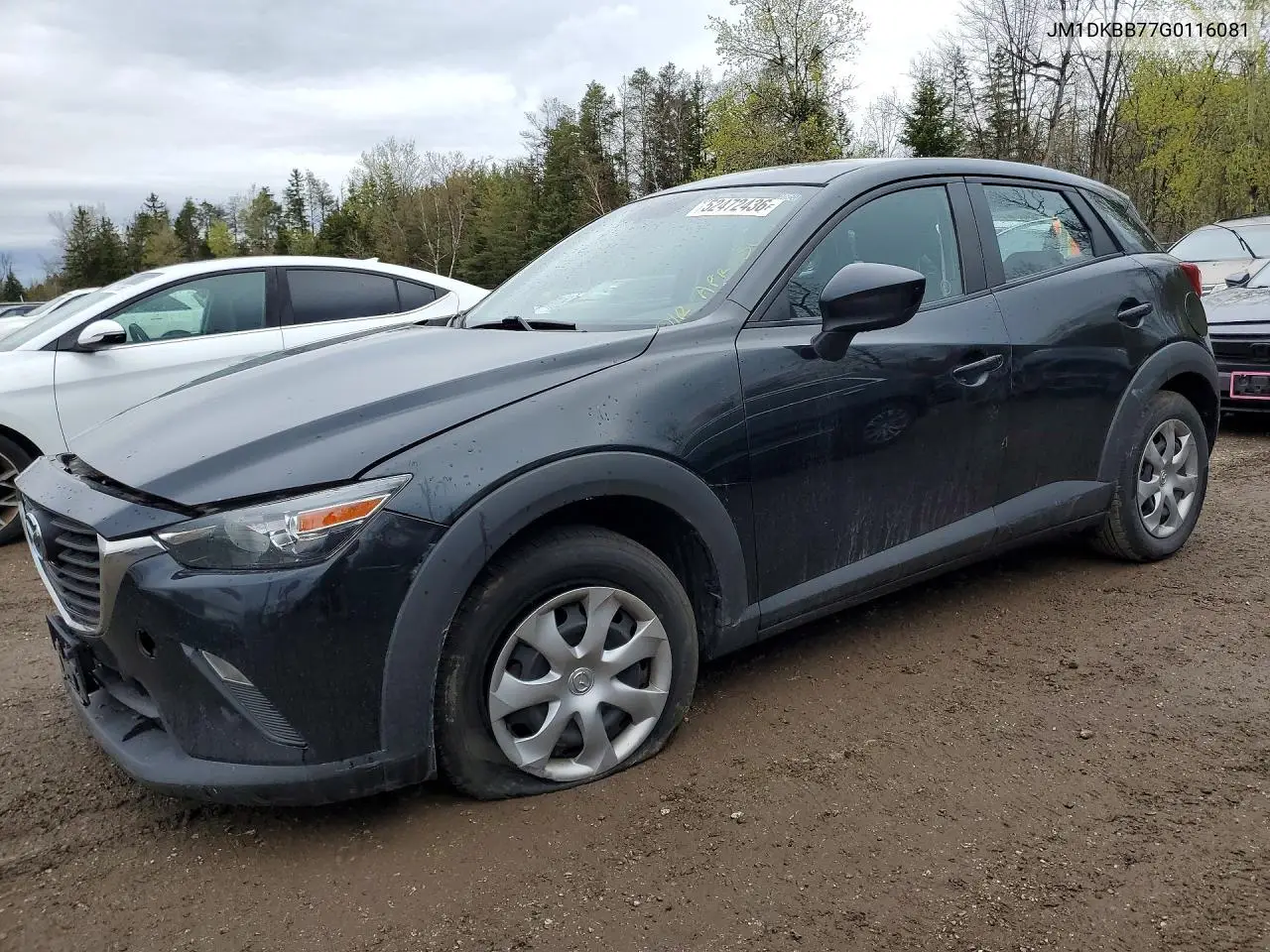 2016 Mazda Cx-3 Sport VIN: JM1DKBB77G0116081 Lot: 52472436