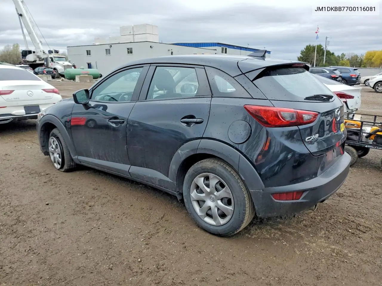 2016 Mazda Cx-3 Sport VIN: JM1DKBB77G0116081 Lot: 52472436