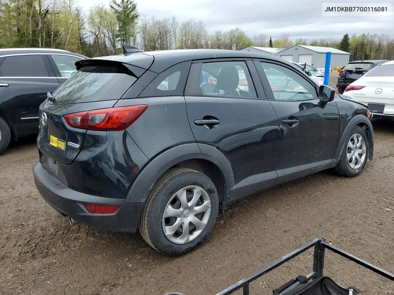 2016 Mazda Cx-3 Sport VIN: JM1DKBB77G0116081 Lot: 52472436